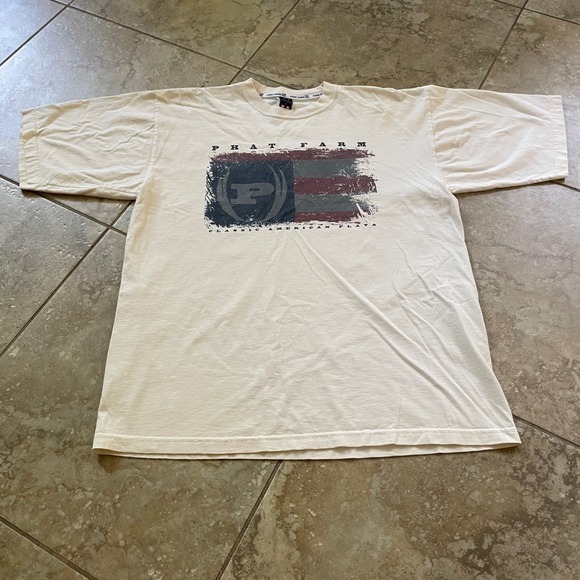 Vintage Phat‎ Farm Classic American Flava Graphic T Shirt Mens Large - Picture 1 of 8
